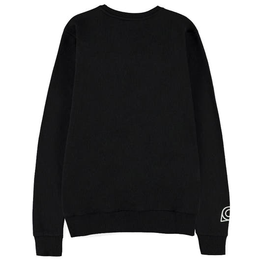 Sudadera negra Naruto Shippuden con Naruto y Sasuke - 4