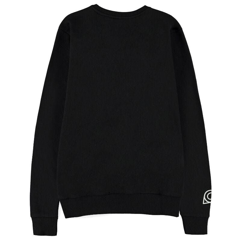 Sudadera negra Naruto Shippuden con Naruto y Sasuke - 4