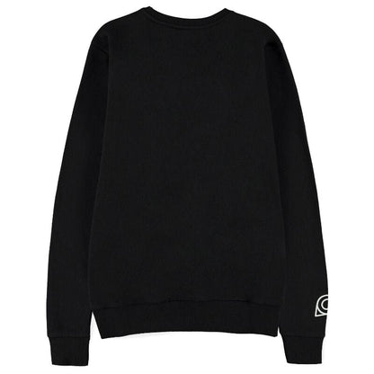 Sudadera negra Naruto Shippuden con Naruto y Sasuke - 4