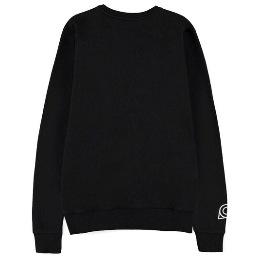 Sudadera negra Naruto Shippuden con Naruto y Sasuke - 4