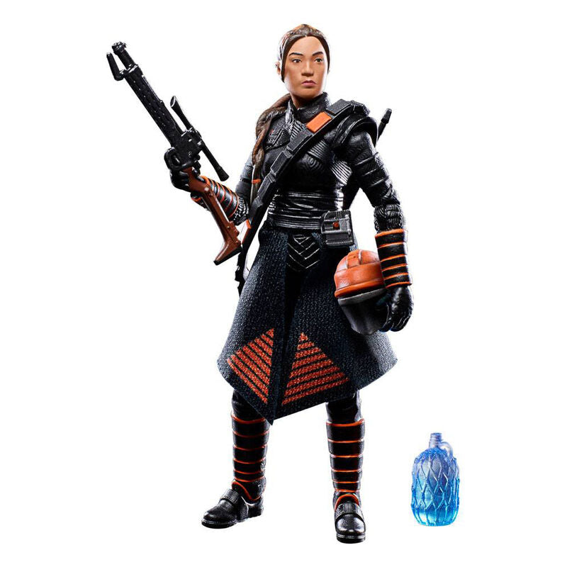 Figura articulada de Fennec Shand de Star Wars con accesorios