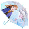 Paraguas burbuja transparente de Frozen 2 con Anna y Elsa