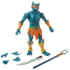 Figura articulada Mer Man de Masters of the Universe con espada y accesorios