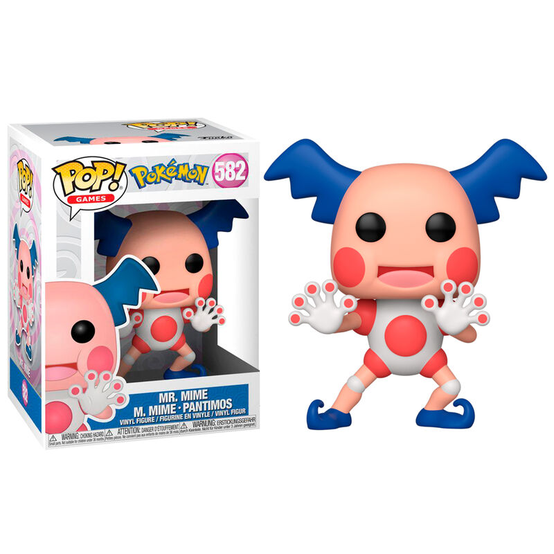 Figura Funko POP! Pokémon Mr. Mime #582 en caja - 2