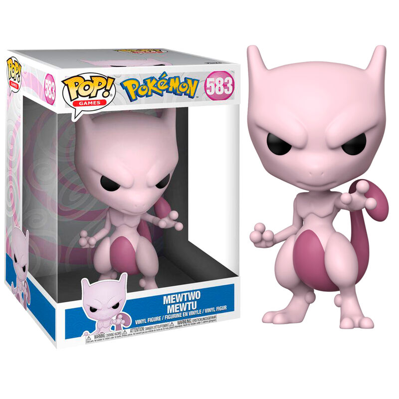 Figura Funko POP! de Mewtwo rosa en caja Pokémon - 2