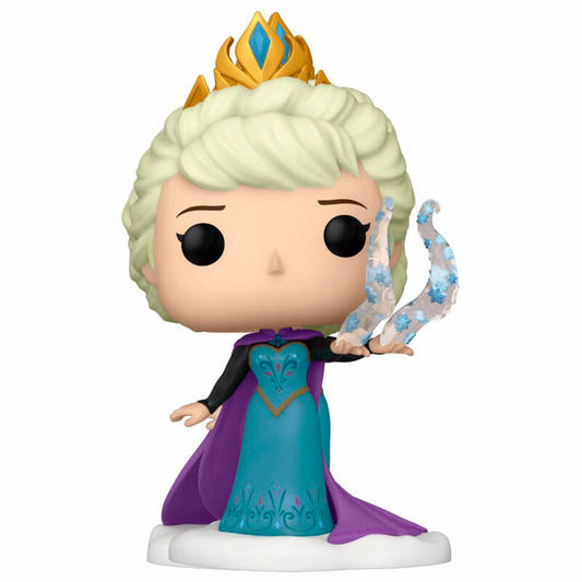 Figura Funko POP! de Elsa de Frozen con corona y efectos de hielo