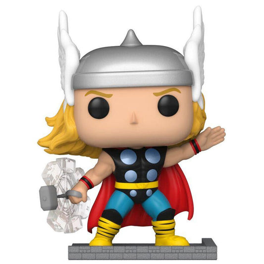 Figura FUNKO POP! Comic Cover de Thor con portada clásica de Marvel - 3