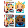 Figura Funko POP! de Edward Elric con efectos de alquimia azules