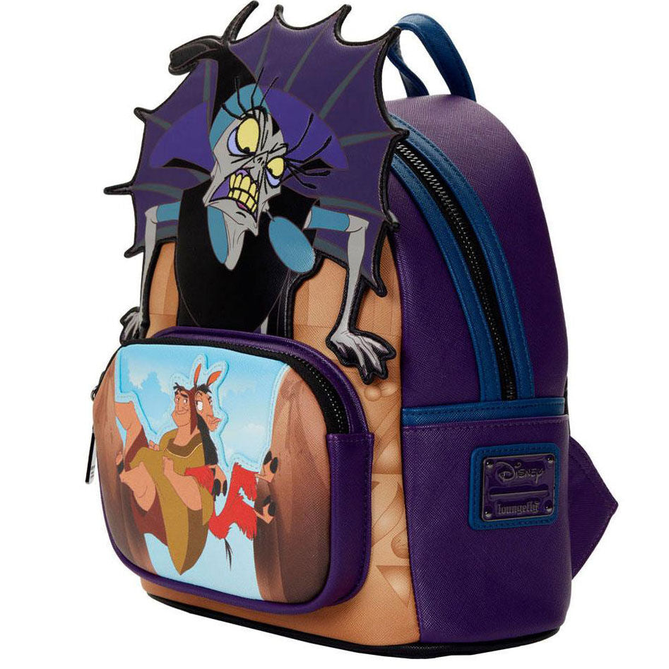 Mochila Loungefly Disney de El Emperador y sus Locuras con diseño de villanos - 3