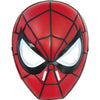 Máscara infantil roja de Spider-Man Marvel con telaraña negra