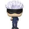 Figura Funko POP! de Gojo con pelo blanco y antifaz negro