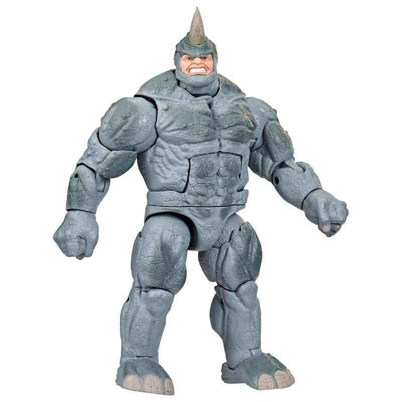 Figura articulada de Rhino de Spider-Man Marvel Legends con cabeza y manos adicionales - 3