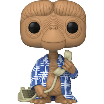 Figura Funko POP! E.T. El Extraterrestre 40th con bata azul y teléfono - 3