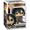 Figura Funko POP! de Mikasa Ackermann de Attack on Titan en caja
