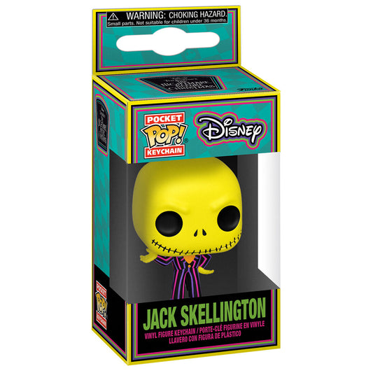 Llavero FUNKO Pocket POP! de Jack Skellington con traje a rayas - 3