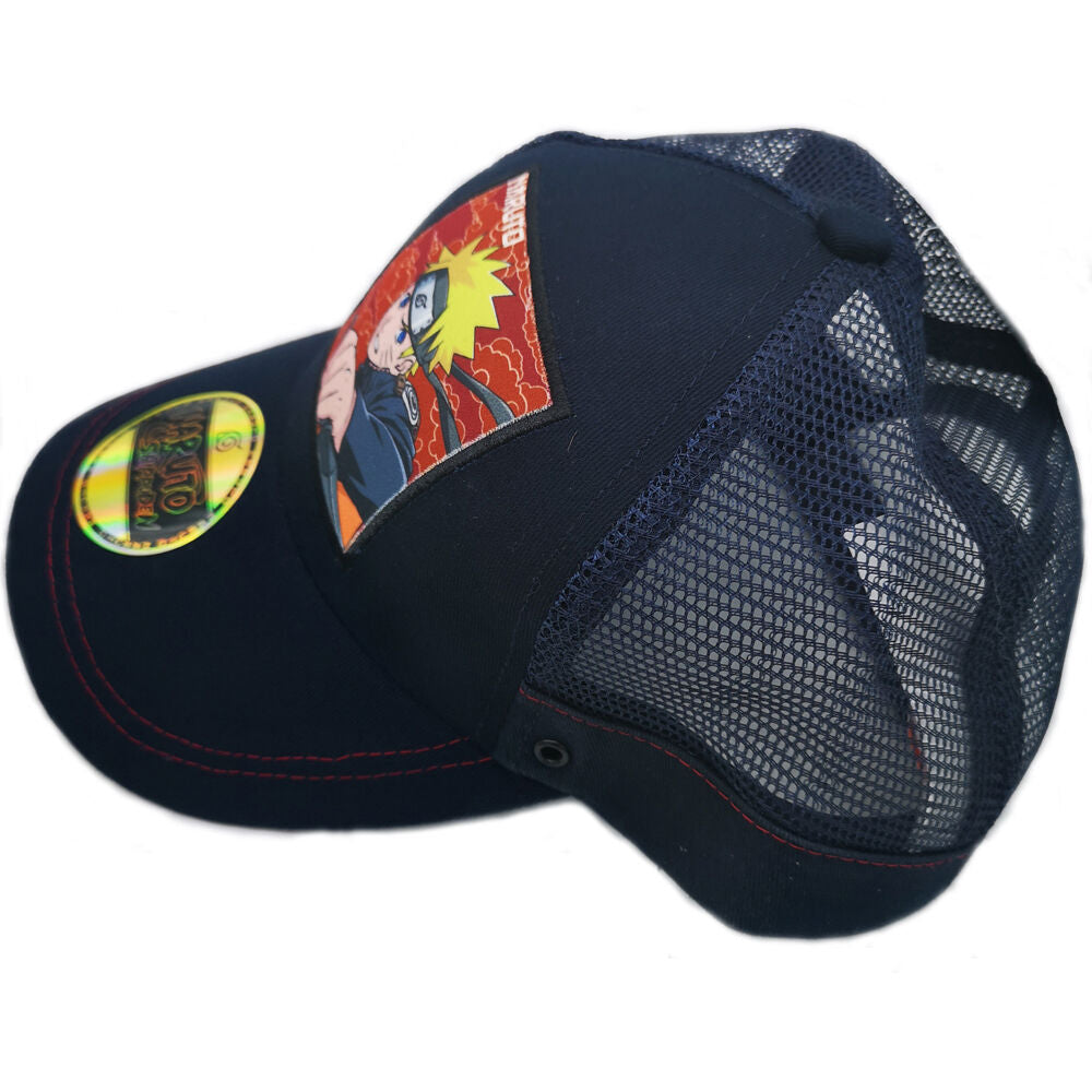 Gorra Naruto junior PIERROT azul marino y naranja - 3