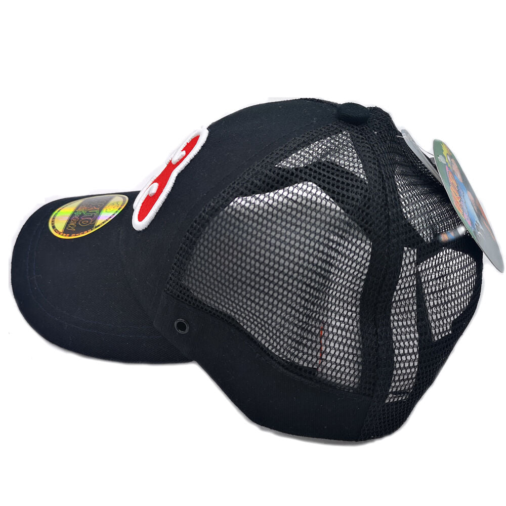 Gorra Naruto Junior negra con nube roja de Akatsuki - 3