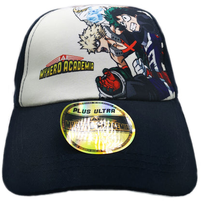 Gorra juvenil BONES de My Hero Academia con personajes y logotipo - 2