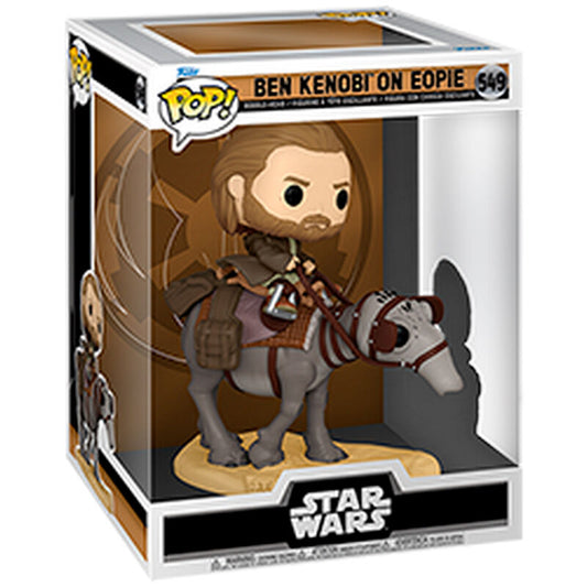 Figura Funko POP! de Obi-Wan Ben Kenobi sobre un eopie - 2