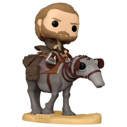 Figura Funko POP! de Obi-Wan Ben Kenobi sobre un eopie - 3
