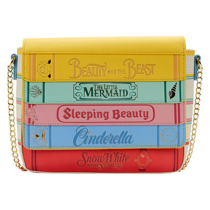Bolso bandolera Loungefly de libros clásicos de las Princesas Disney