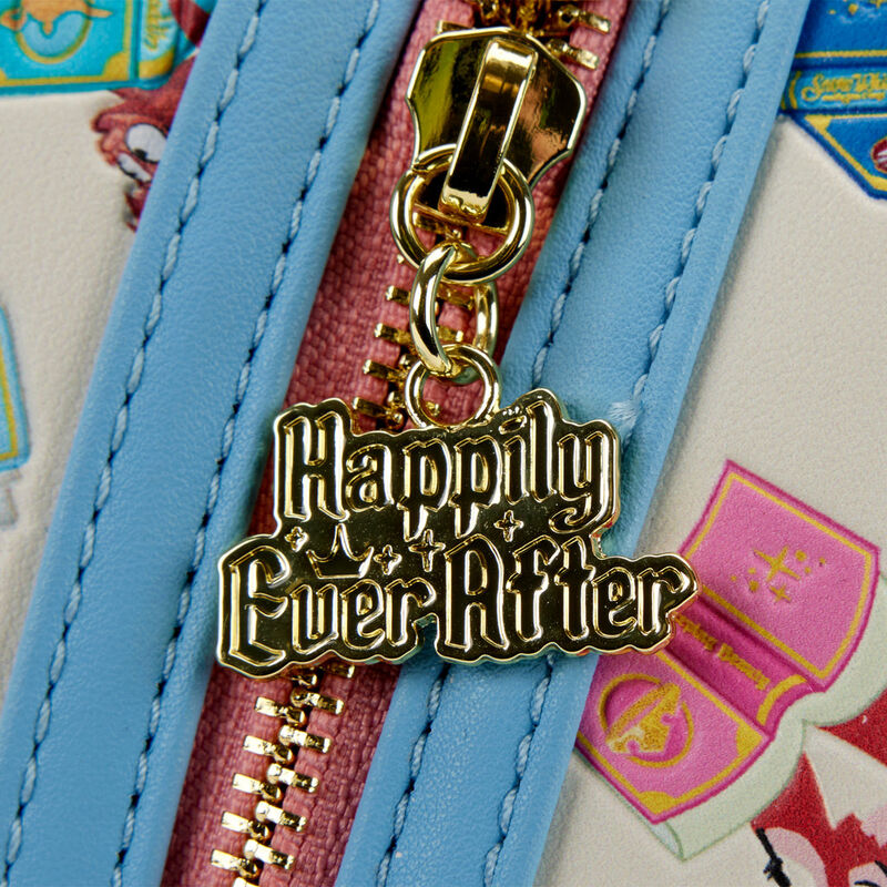 Mochila Loungefly Disney Princesas con libros clásicos de colores - 4