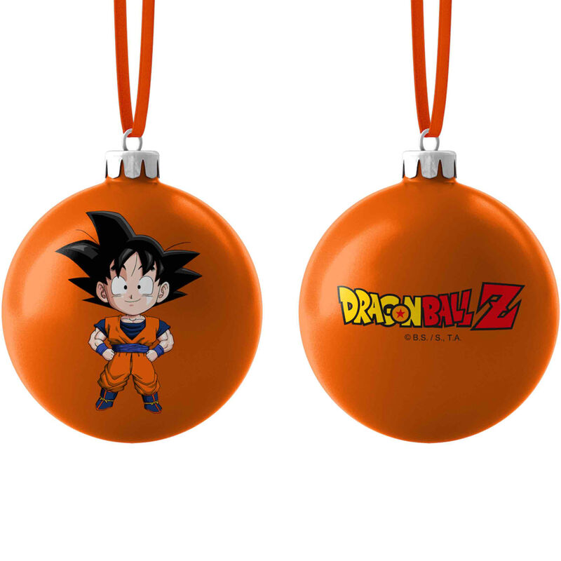 Bola de Navidad naranja de Goku y Dragon Ball Z