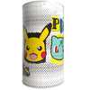 Hucha Pokémon cilíndrica con Pikachu y Bulbasaur