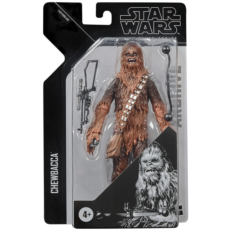 Figura articulada de Chewbacca Star Wars The Black Series con accesorios