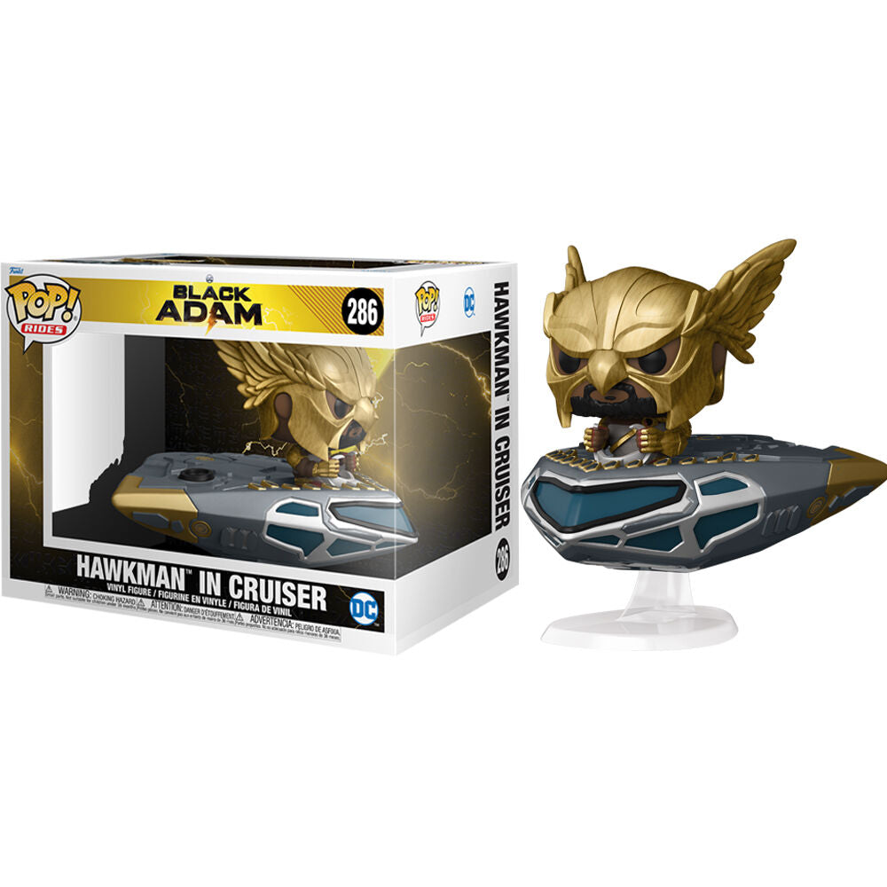 Figura Funko POP de Hawkman en su Cruiser - 2