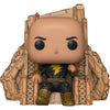 Figura Funko POP! de Black Adam sentado sobre un trono