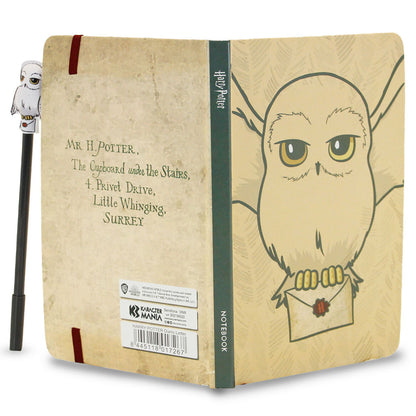 Set diario Hedwig de Harry Potter con bolígrafo decorativo en caja regalo - 2