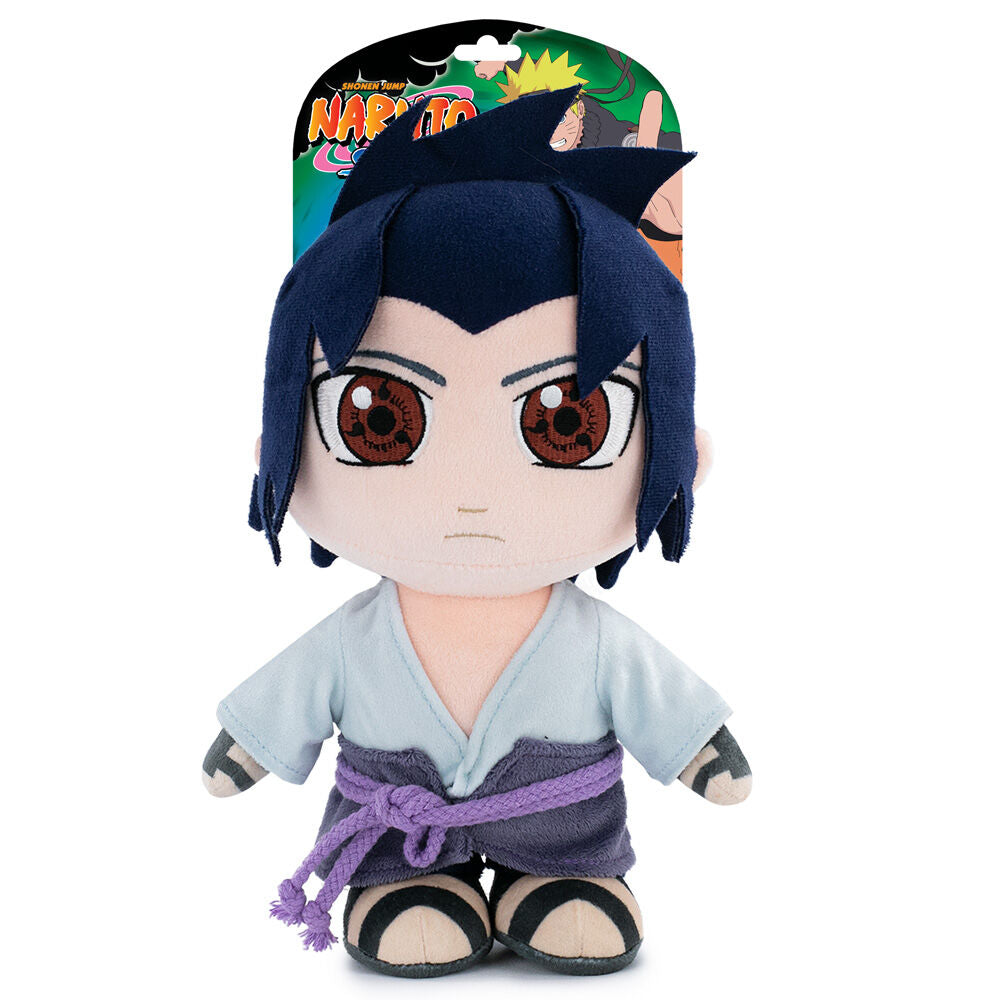 Peluche de Sasuke Uchiha de Naruto Shippuden de 27 cm