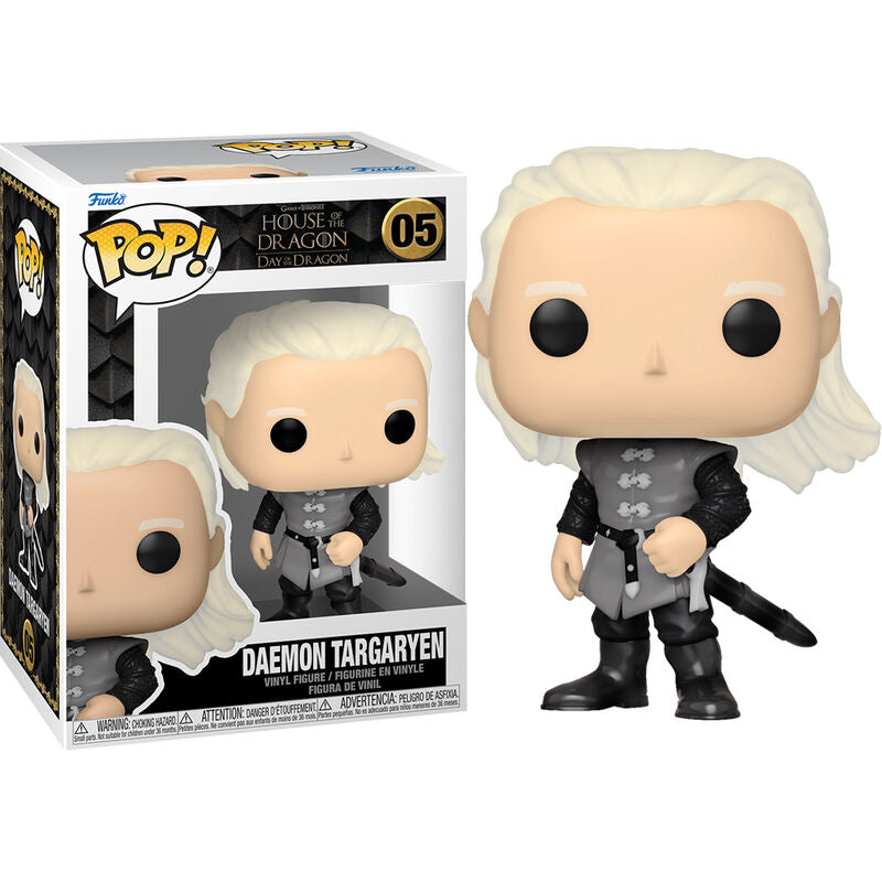 Figura Funko POP! de Daemon Targaryen en caja de La Casa del Dragón - 2