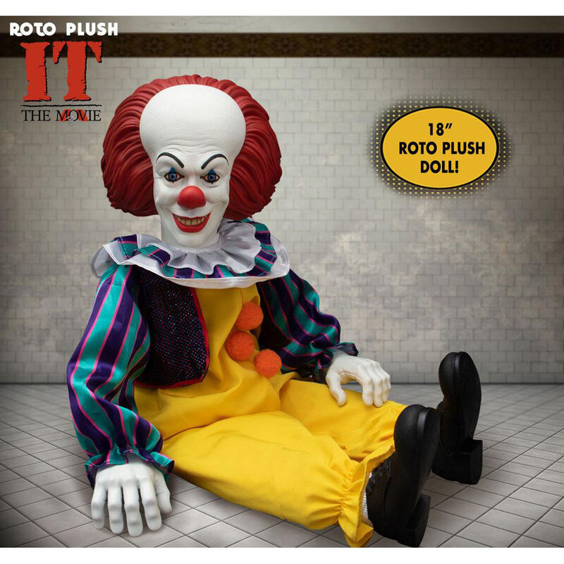 Figura de vinilo de Pennywise de IT 1990 con traje de payaso amarillo - 3