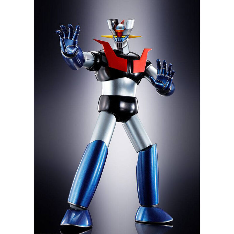 Figura articulada Mazinger Z GX-105 en rojo, azul, negro y plateado