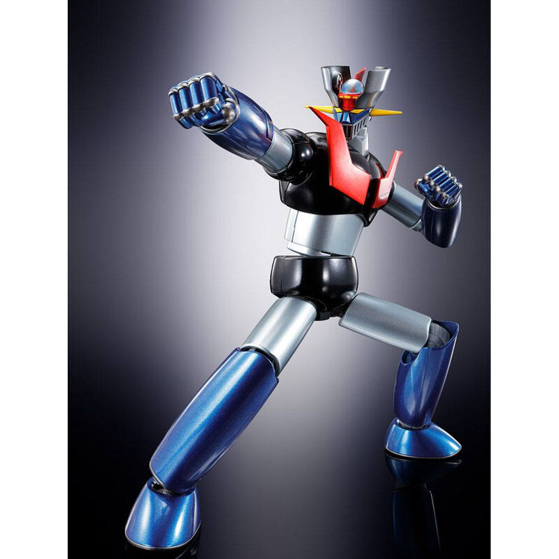 Figura articulada Mazinger Z GX-105 en rojo, azul, negro y plateado - 5
