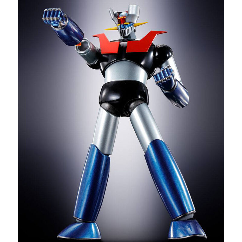 Figura articulada Mazinger Z GX-105 en rojo, azul, negro y plateado - 6
