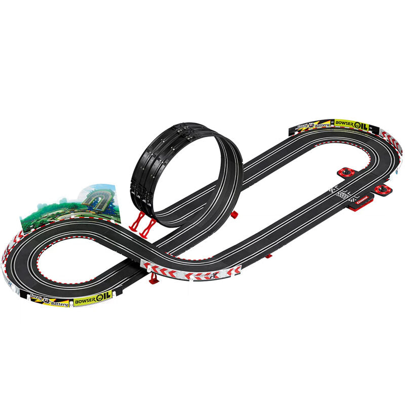 Circuito Carrera GO!!! de Mario Kart con karts de Mario y Luigi - 2
