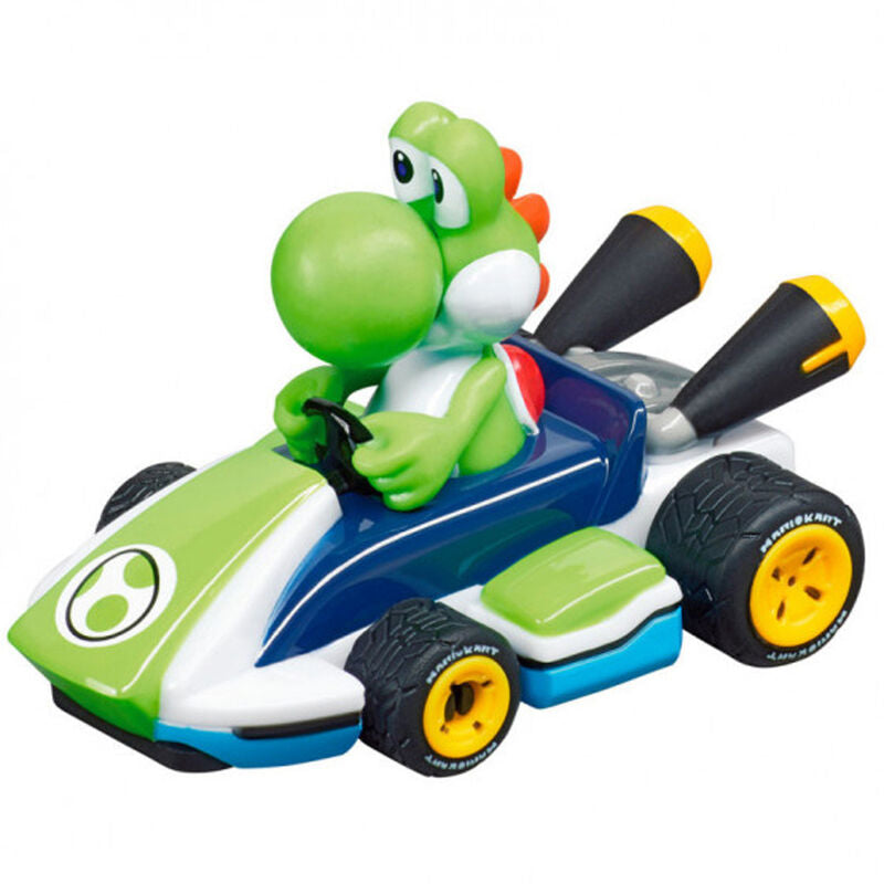 Circuito de carreras Carrera Mario Kart con coches de Mario y Yoshi - 4