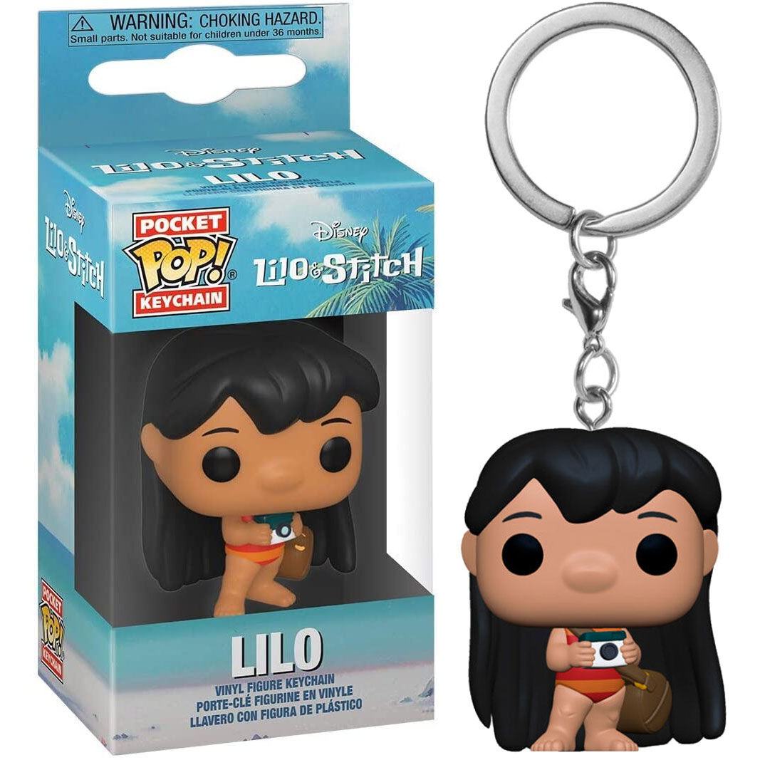 Llavero FUNKO Pocket POP de Lilo con cámara