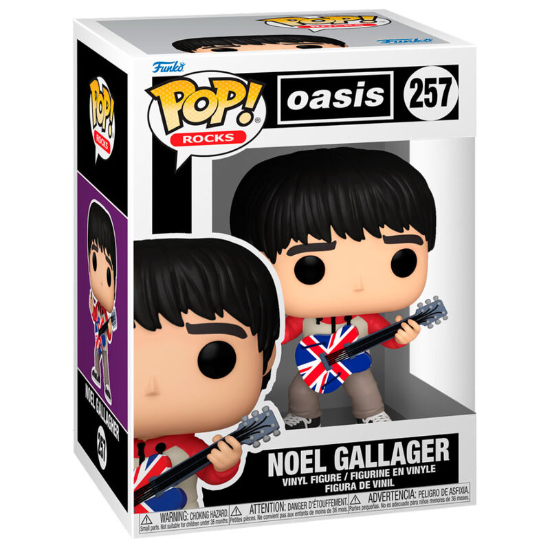 Figura FUNKO POP! de Noel Gallagher con guitarra de la bandera británica - 3