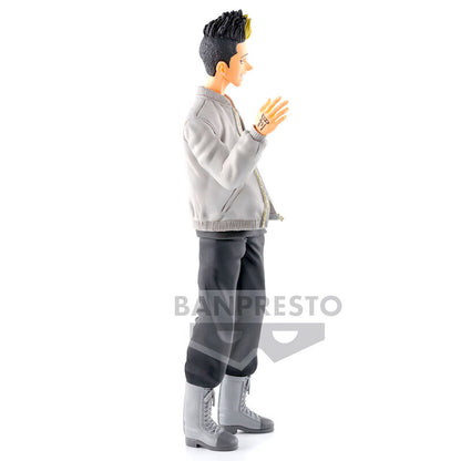 Figura de Shuji Hanma de Tokyo Revengers con chaqueta gris - 2