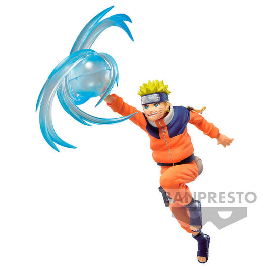 Figura de Uzumaki Naruto Effectreme de Banpresto con efecto azul - 3