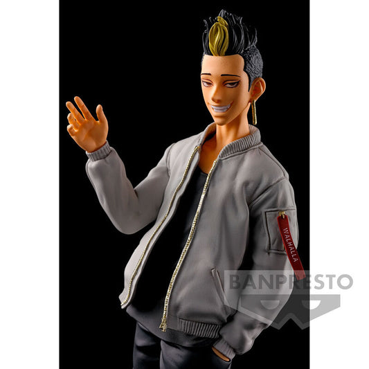 Figura de Shuji Hanma de Tokyo Revengers con chaqueta gris - 5