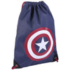 Saco azul marino de Los Vengadores Marvel con emblema circular