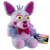 Peluche Funko de Foxy de Five Nights at Freddy’s en tonos lila, rosa y azul