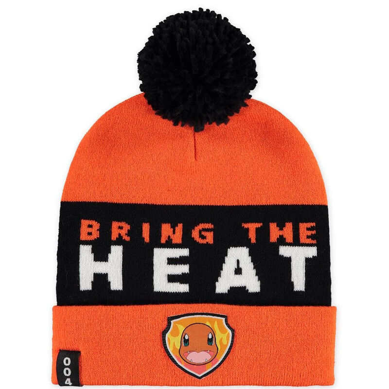 Set de gorro y guantes naranjas y negros de Charmander Pokémon - 4