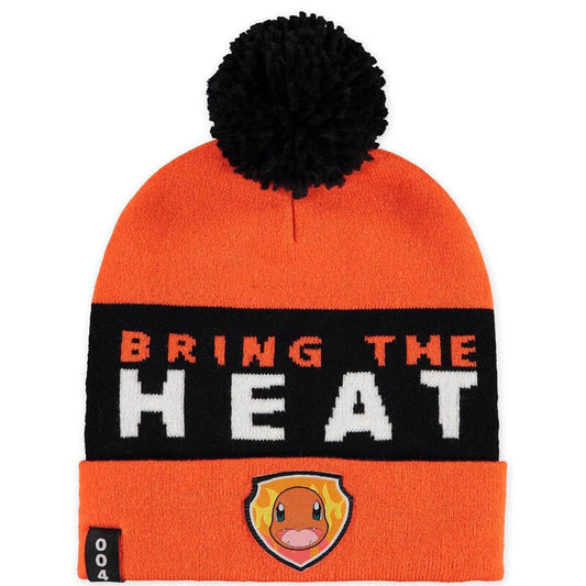 Set de gorro y guantes naranjas y negros de Charmander Pokémon - 4