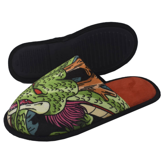 Pantuflas Shenron de Dragon Ball con diseño del dragón verde - 4
